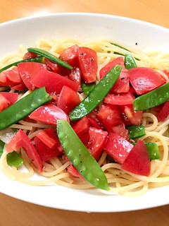 めっちゃ簡単!トマトの冷製パスタ☆-レシピのメイン写真