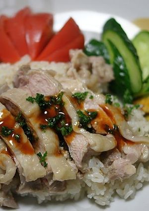 カオマンガイ　カモミール風味-レシピのメイン写真
