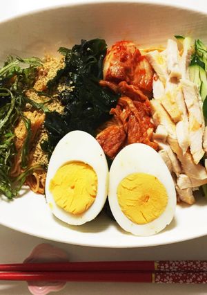 素麺ピビン冷麺-レシピのメイン写真