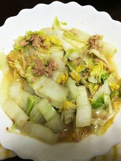 短時間でおいしい♪白菜とツナの炒めもの★-レシピのメイン写真