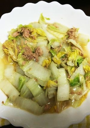 短時間でおいしい♪白菜とツナの炒めもの★-レシピのメイン写真