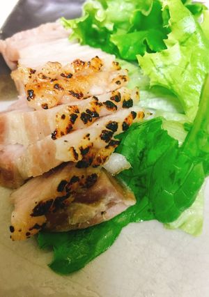 豚バラの柚子塩釜焼き-レシピのメイン写真