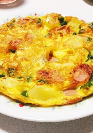 スパニッシュ風オムレツ-レシピのメイン写真