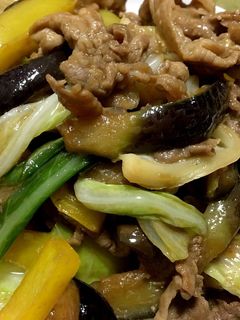 ご飯が進む!豚こまと野菜の味噌炒め-レシピのメイン写真