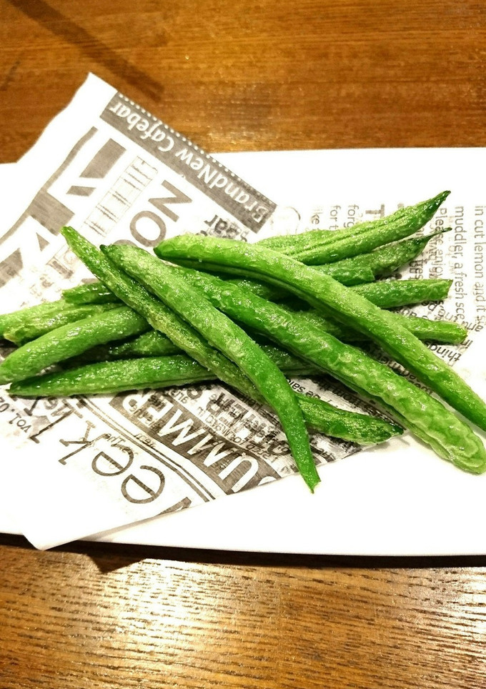 最強においしい！いんげんの素揚げ-レシピのメイン写真