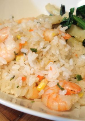 炊飯器で簡単♪えびピラフ-レシピのメイン写真