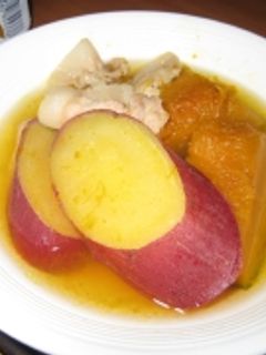 さつまいも&かぼちゃの甘煮-レシピのメイン写真