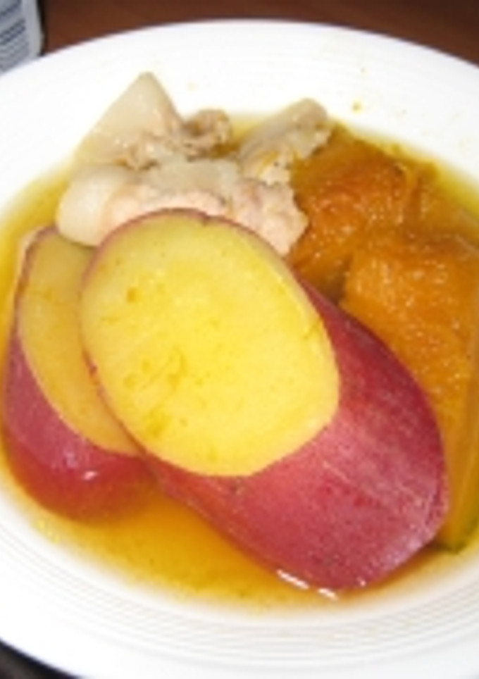 さつまいも＆かぼちゃの甘煮-レシピのメイン写真