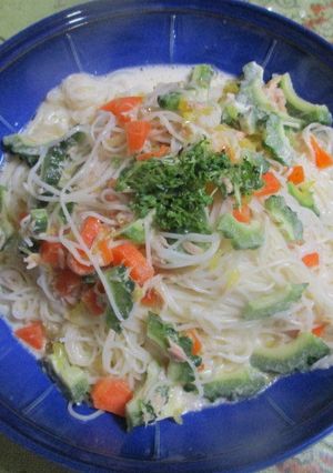 冷やし野菜そうめん-レシピのメイン写真