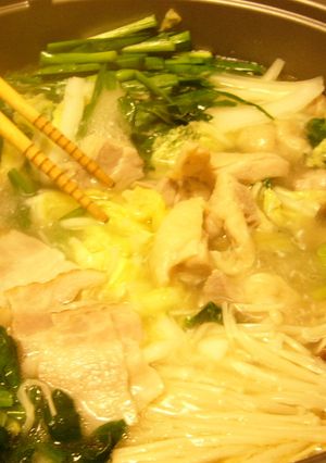 おいしい塩なべ。-レシピのメイン写真