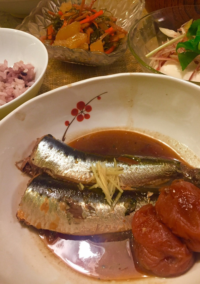 本格的！脂が乗ってる梅雨鰯の梅煮-レシピのメイン写真