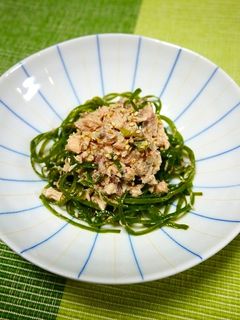 簡単!切り昆布のサバ和え-レシピのメイン写真