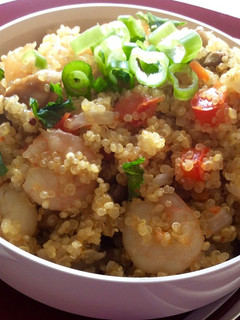 Quinoa(キヌア)のエビピラフ-レシピのメイン写真