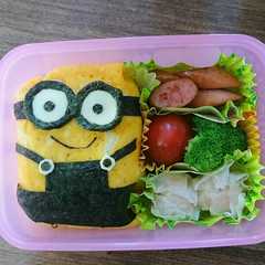 キャラ弁 ミニオンズ ボブ-レシピのメイン写真