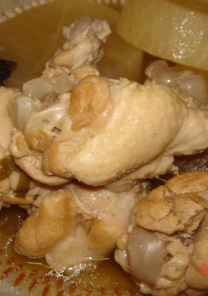圧力鍋で♪手羽元と大根のあっさり煮物-レシピのメイン写真