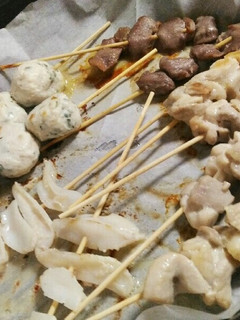 ホットプレートで焼き鳥パーティー-レシピのメイン写真