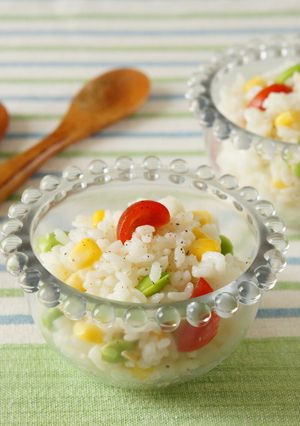 彩り野菜のライスサラダ♪-レシピのメイン写真