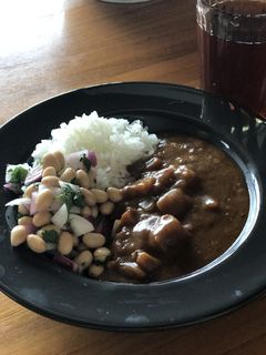 ヘルシーさも◎蒸し大豆のレモンマリネ添え-レシピのメイン写真