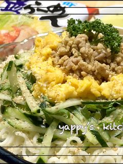 塩らーめんdeカレー風味のつけ麺-レシピのメイン写真