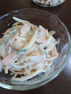 もやしと胡瓜の胡麻マヨサラダ♪-レシピのメイン写真