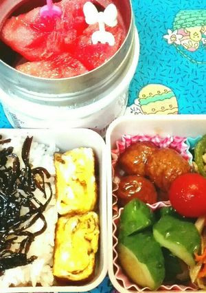 中学生女子　時短　簡単弁当153-レシピのメイン写真