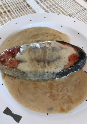 洋食屋風♡鮭ソテーのバタークリームソース-レシピのメイン写真