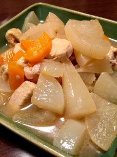 覚え書き!大根と鶏胸肉の煮物-レシピのメイン写真