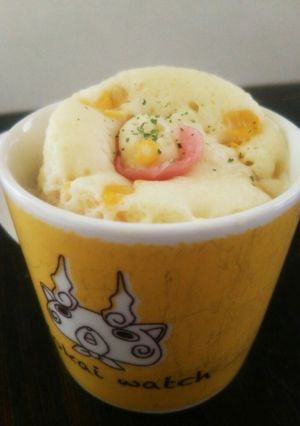 マヨネーズマジック☆マグカップ蒸しパン-レシピのメイン写真