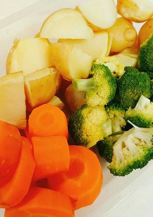美味しい＆ヘルシー☆蒸し野菜-レシピのメイン写真
