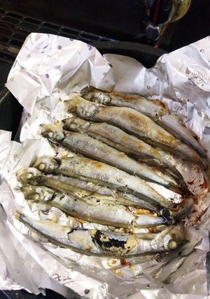 フライパンで冷凍ししゃも焼き☆簡単ラク-レシピのメイン写真