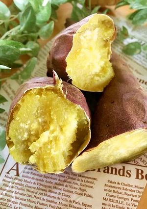 自宅でホクホク焼き芋-レシピのメイン写真