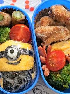 キャラ弁★ミニオンおにぎり-レシピのメイン写真