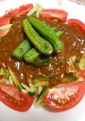 ジャージャーサラダ麺-レシピのメイン写真