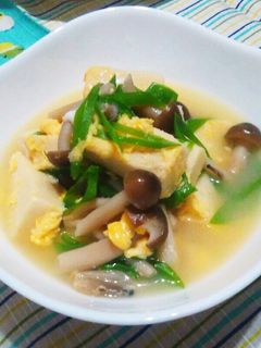 簡単!高野豆腐の卵とじ-レシピのメイン写真