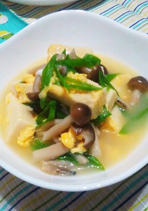 簡単!高野豆腐の卵とじ-レシピのメイン写真