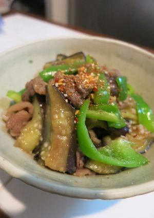 【麻辣味】夏野菜と牛肉のオイスター炒め-レシピのメイン写真