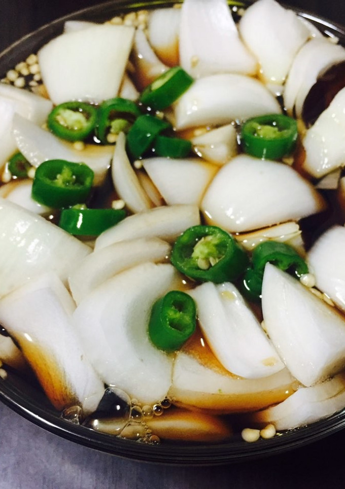 ５分でできる玉ねぎの漬物！-レシピのメイン写真