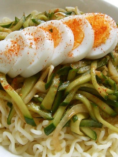 きゅうりの冷やし味噌麺-レシピのメイン写真