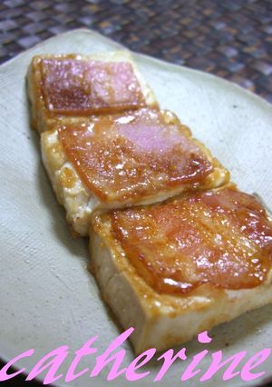 ★照り焼き豆腐&ベーコン★-レシピのメイン写真