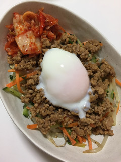 簡単手抜きビビンバ丼-レシピのメイン写真