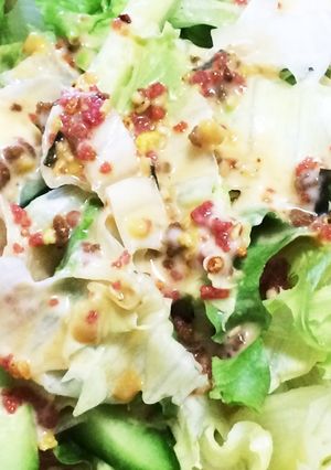簡単！ごちそうサラダ風になるドレッシング-レシピのメイン写真