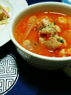 鶏肉のトマト煮-レシピのメイン写真