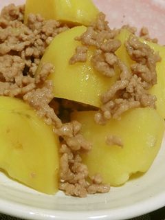 じゃがいものそぼろ煮-レシピのメイン写真