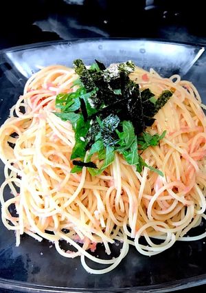 簡単！大葉と明太子のパスタ-レシピのメイン写真