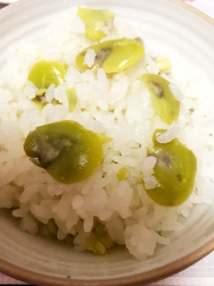 そら豆ご飯♡-レシピのメイン写真