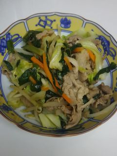 ☆豚肉と色どり野菜炒め☆-レシピのメイン写真