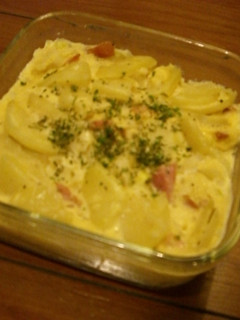 お皿1つでレンジでスペインオムレツ-レシピのメイン写真