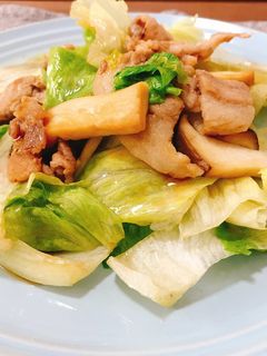 豚バラとレタスもりもり炒め-レシピのメイン写真