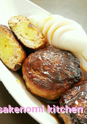 マッシュポテト入り照り焼きハンバーグ⭐-レシピのメイン写真