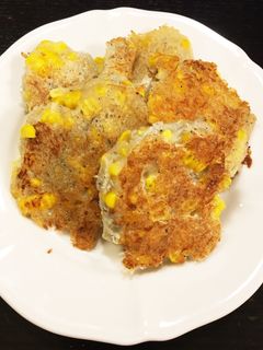 しらす大量消費!とうもろこしとのお焼き-レシピのメイン写真